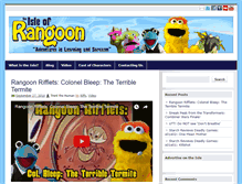 Tablet Screenshot of isleofrangoon.com